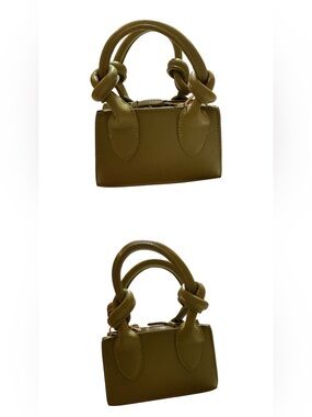 Olive Knot-Handle Mini Tote Bag - Women Bags